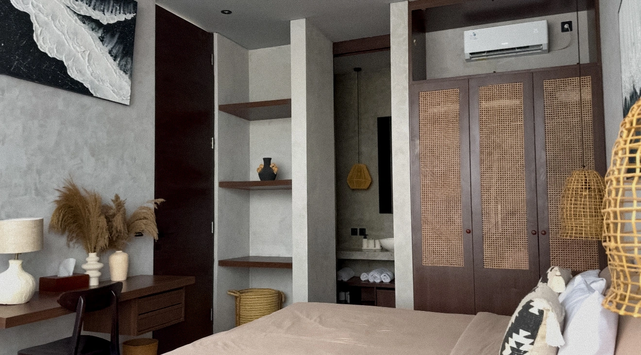 2BR Designer Pool Villa w/ Workspace • 7 Min to Beach, 2-bed villa for rent in Pererenan – photo 11 of 15