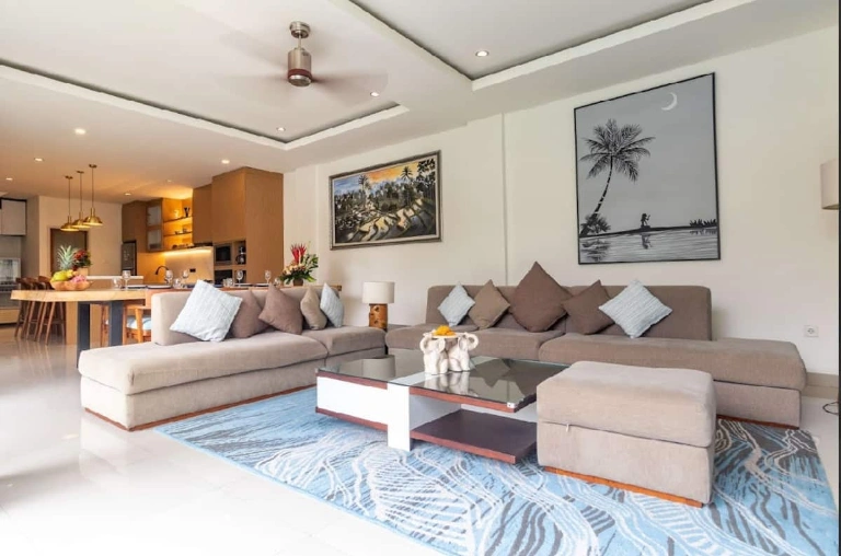 Villa For Rent 4 Bed In Tumbak Bayuh,Badung Bali, 4-bed villa for rent in Pererenan – photo 14 of 15