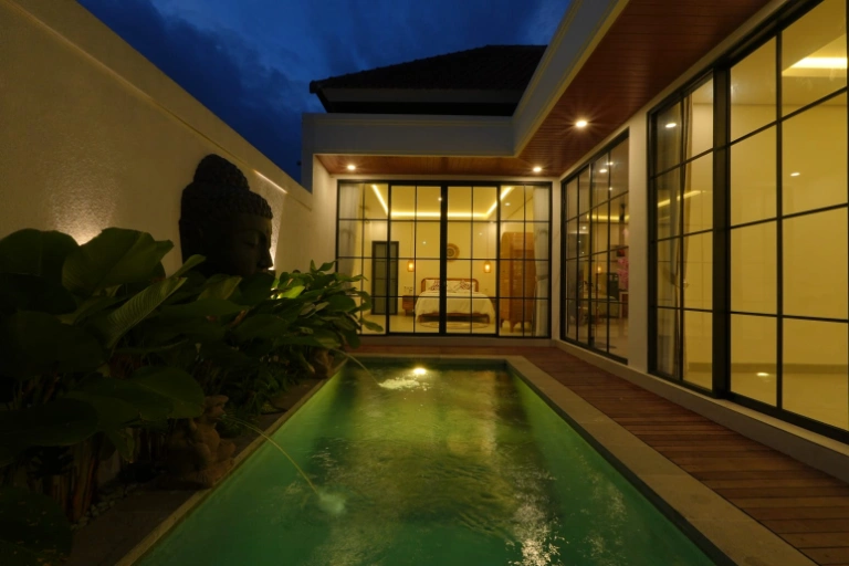 Villa For Rent 2 Bed In Padonan,Badung Bali, 2-bed villa for rent in Canggu – photo 9 of 15