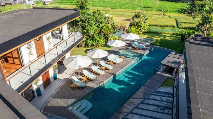 Villa For Rent 7 Bed In Umalas,Kerobokan Bali, 7-bed villa for rent in Canggu – photo 10 of 15