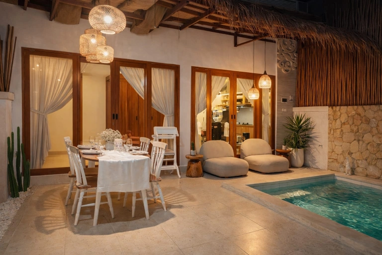 Brand New Tropical Terrazzo Villa for Rent, 2-bed villa for rent in Uluwatu – photo 15 of 15