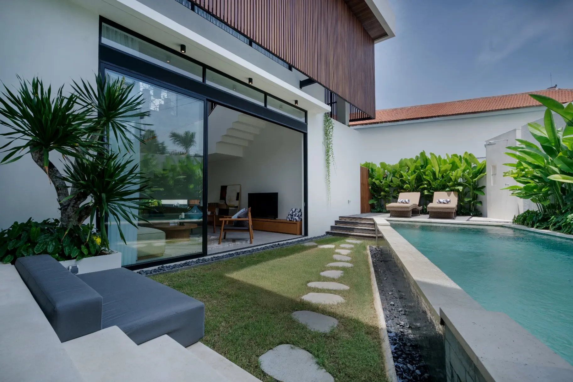 Uma Namu - 3BR Designer Haven Canggu Villa | Pool, Near Beach, 3-bed villa for rent in Canggu – photo 8 of 15