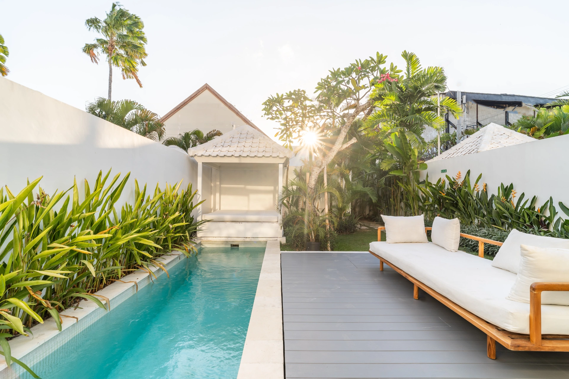 Beach Bliss Retreat : Stylish Modern 3BR Villa in Canggu, 3-bed villa for rent in Canggu – photo 13 of 15