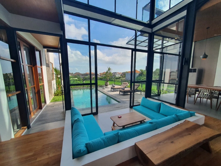 Monthly - Berawa Brand New 4 Bedroom New Villa in Berawa with Roce Field View, 4-bed villa for rent in Canggu – photo 7 of 13