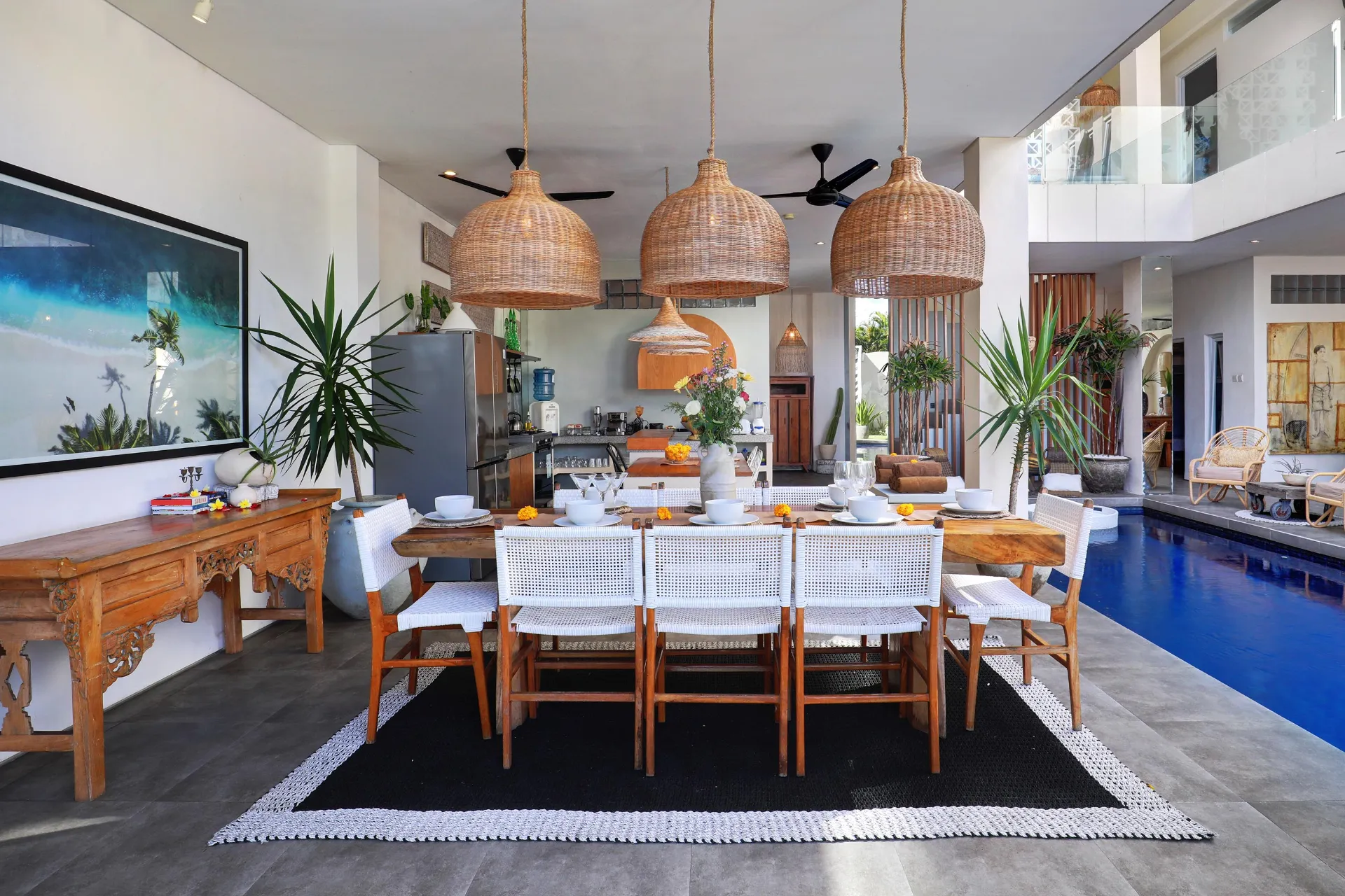 6BR Luxury Villa Seminyak 2 mins walk to beach sleeps 14 w/ private chef/butler, 6-bed villa for rent in Seminyak – photo 3 of 15