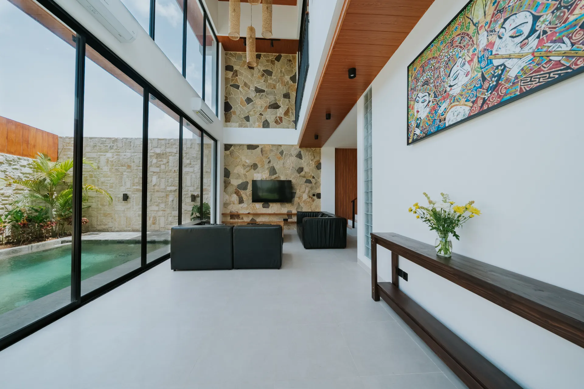 New 3 BR villa with pool near Pandawa beach, 3-bed villa for rent in Nusa Dua – photo 5 of 15