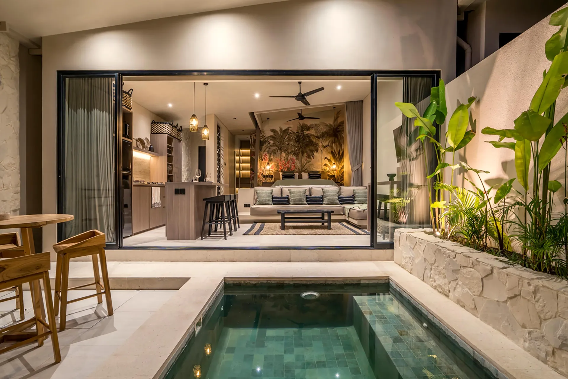 NEW 1BD Lush River Villa w/ Pool, Pererenan Canggu, 1-bed villa for rent in Canggu – photo 4 of 15