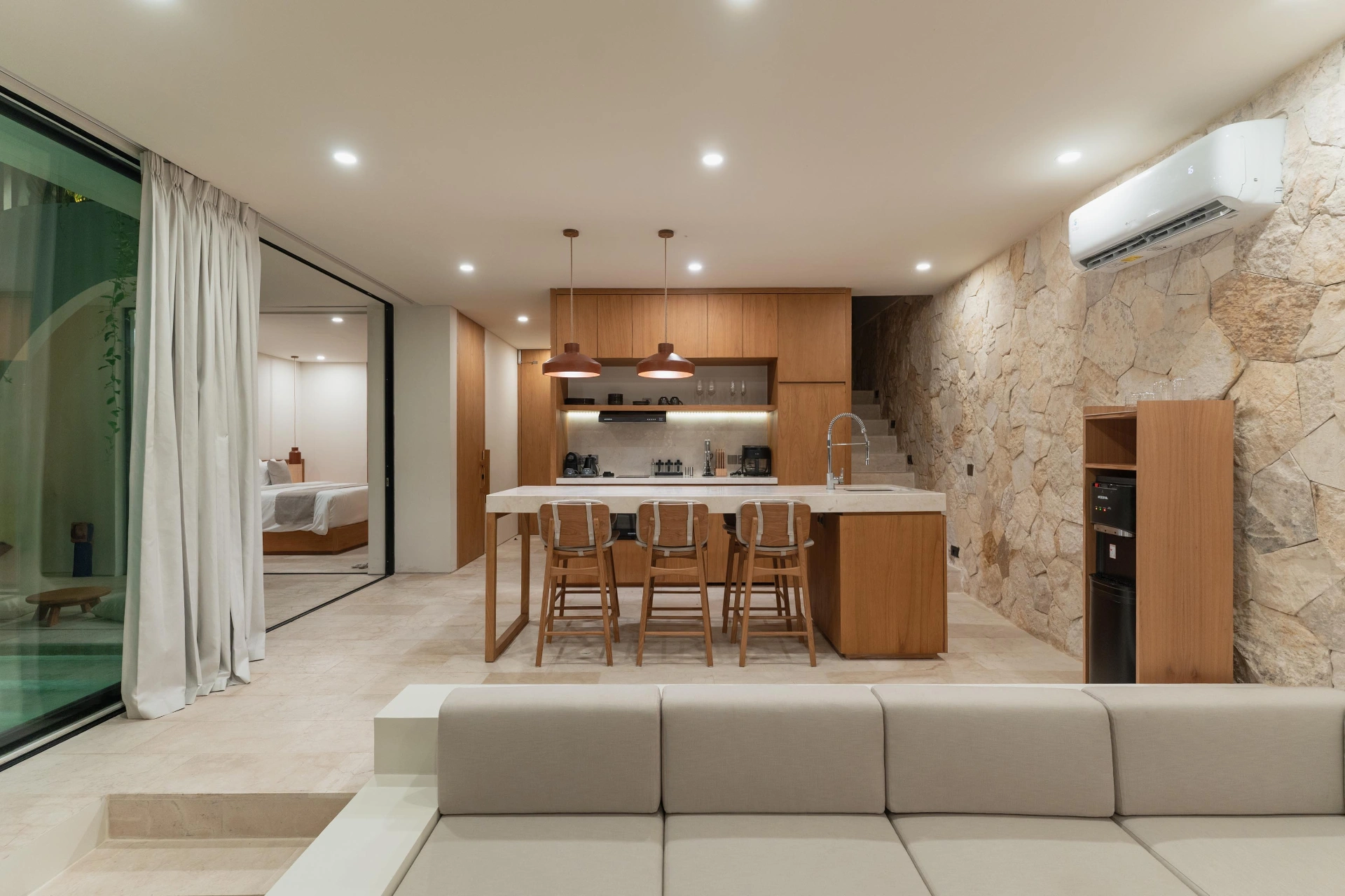Villa Kalani Soul & Spirit - Zen Aesthetic 3BR Villa with Sauna & Reformer, 3-bed villa for rent in Uluwatu – photo 12 of 15