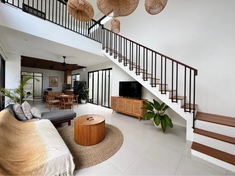 3 Bedroom Modern Villa Full Furnished for Yearly Rent in Pantai Pererenan, 3-bed villa for rent in Pererenan – photo 2 of 12