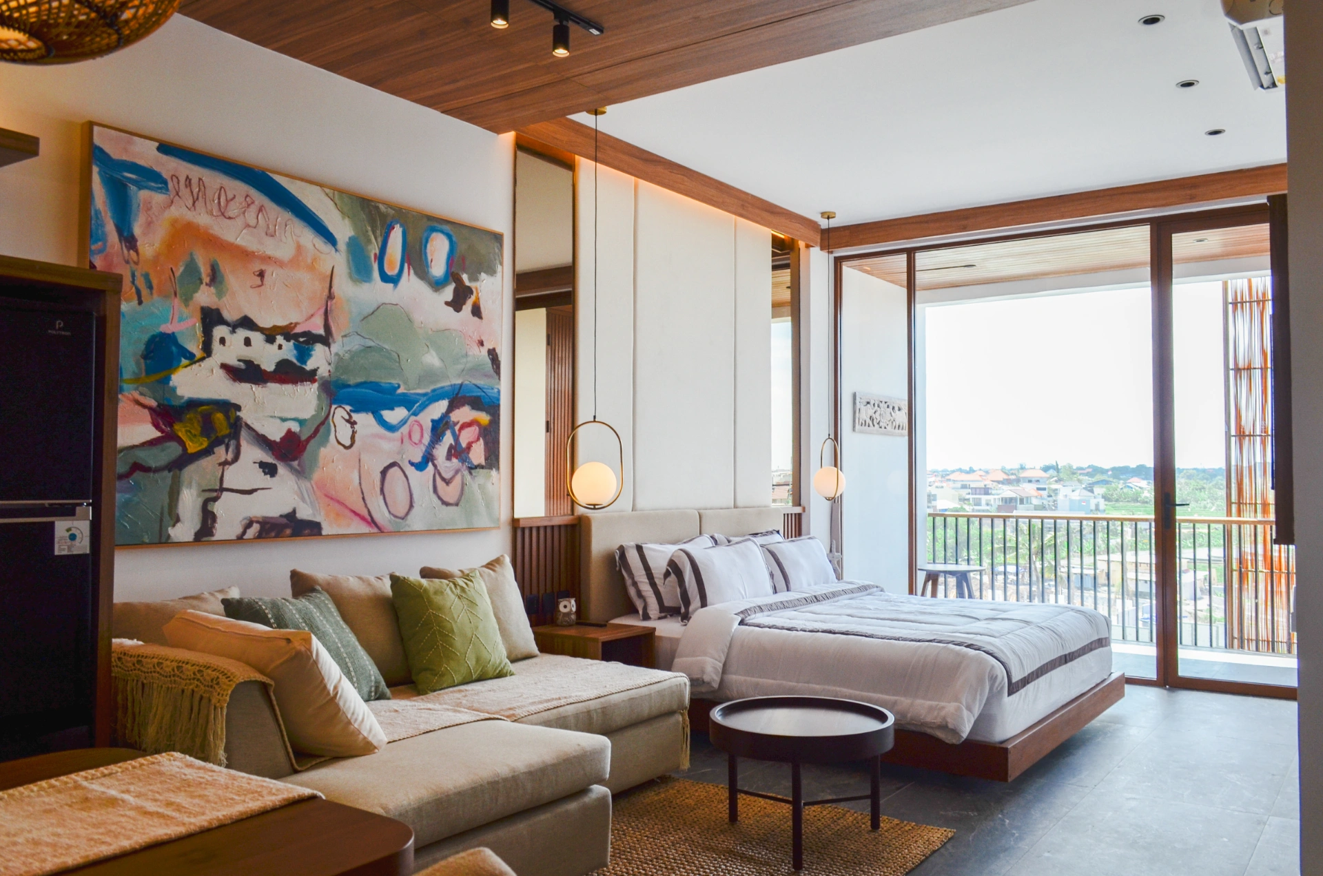 Kammora Living Apartment - Standard Double Bed, 1-bed villa for rent in Canggu – photo 11 of 15