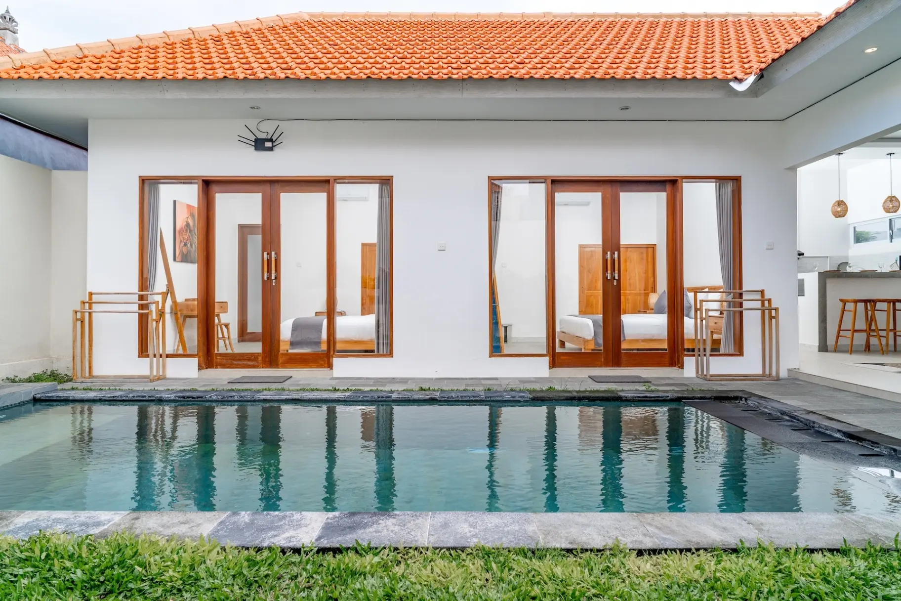 Close to BALI MMA with CLOSED KITCHEN – Tranquil 2BR Villa, 2-bed villa for rent in Canggu – photo 5 of 15
