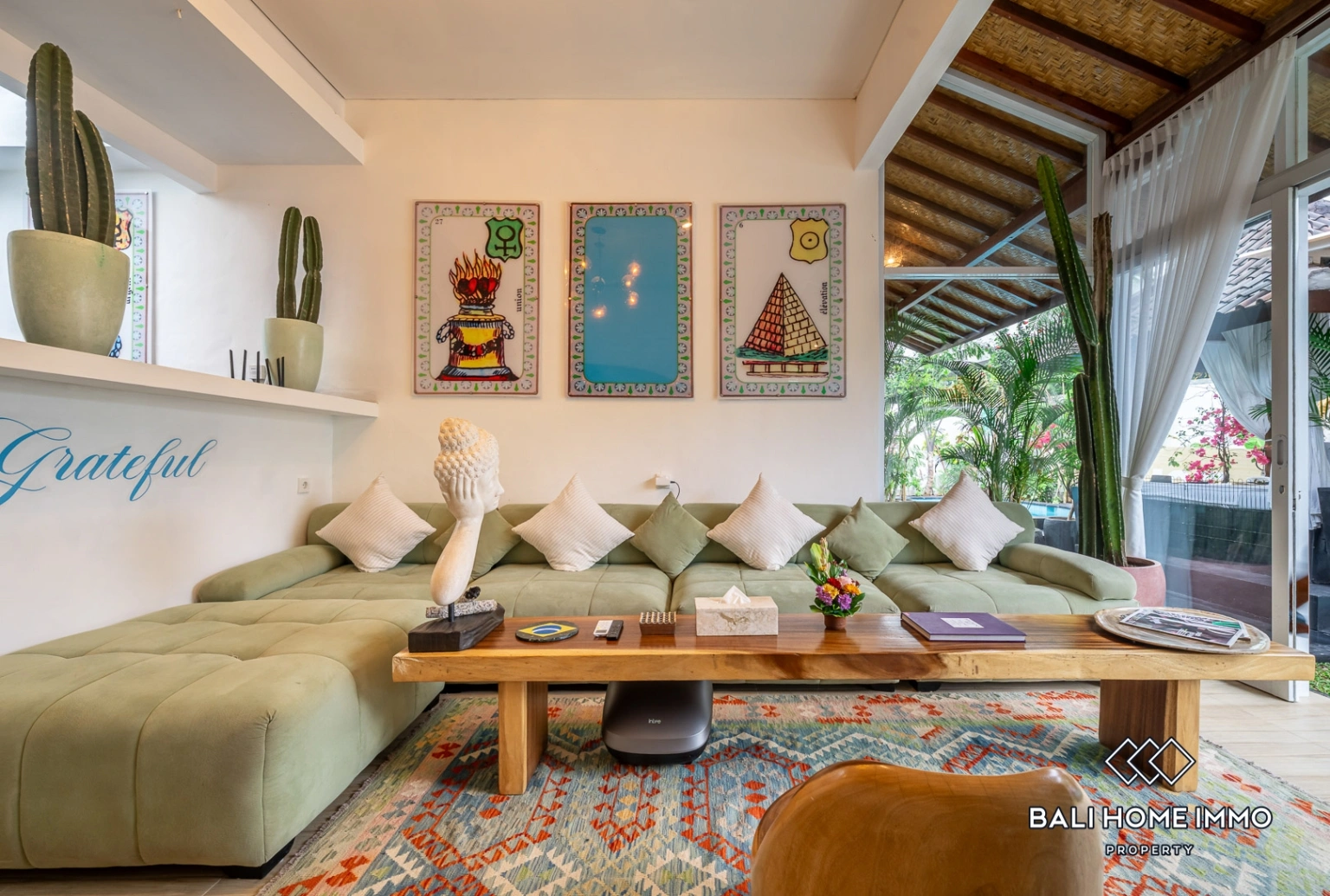 3 Bedroom Villa For Rent in Canggu Residential Side, 3-bed villa for rent in Canggu – photo 2 of 12