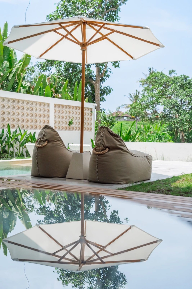 Tranquily Modern 2 Bedrooms Villa with Rice Field View in Buduk - Canggu, 2-bed villa for rent in Canggu – photo 9 of 11