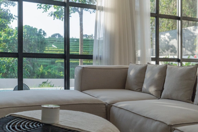 Tranquil Modern Villa with Rice Field Views – Only 10 Minutes from Canggu, 2-bed villa for rent in Canggu – photo 9 of 15