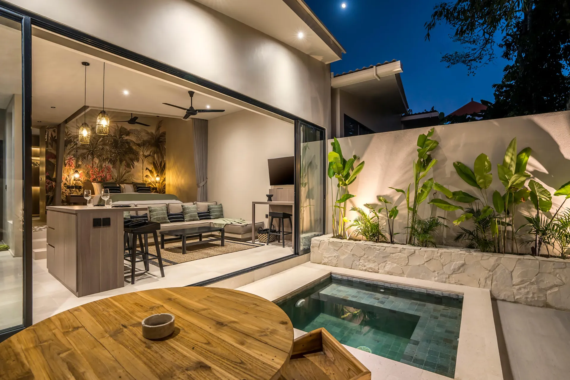 NEW 1BD Lush River Villa w/ Pool, Pererenan Canggu, 1-bed villa for rent in Canggu – photo 13 of 15