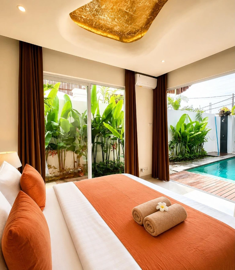 Stylish 2-Bedroom Designer Villa in Padonan - Canggu, 2-bed villa for rent in Canggu – photo 12 of 15