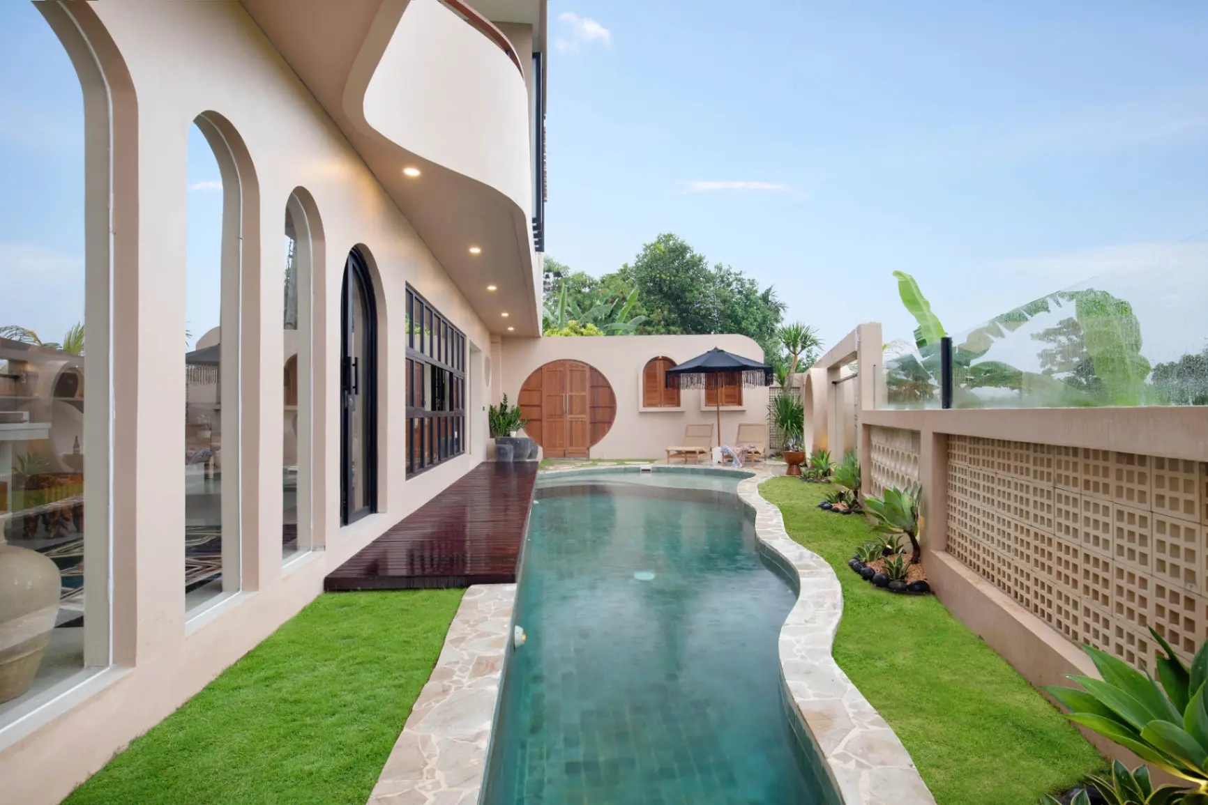 Modern Luxury Villa Ayoun – 3 BR with Gorgeous Rice Field Panorama Tumbak Bayuh, 3-bed villa for rent in Pererenan – photo 7 of 15