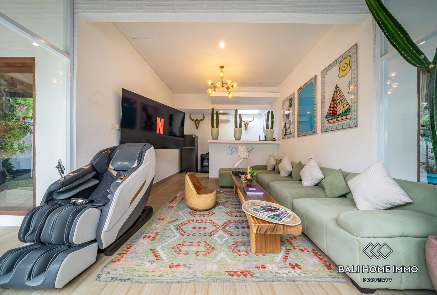 3 Bedroom Villa For Rent in Canggu Residential Side, 3-bed villa for rent in Canggu – photo 6 of 12