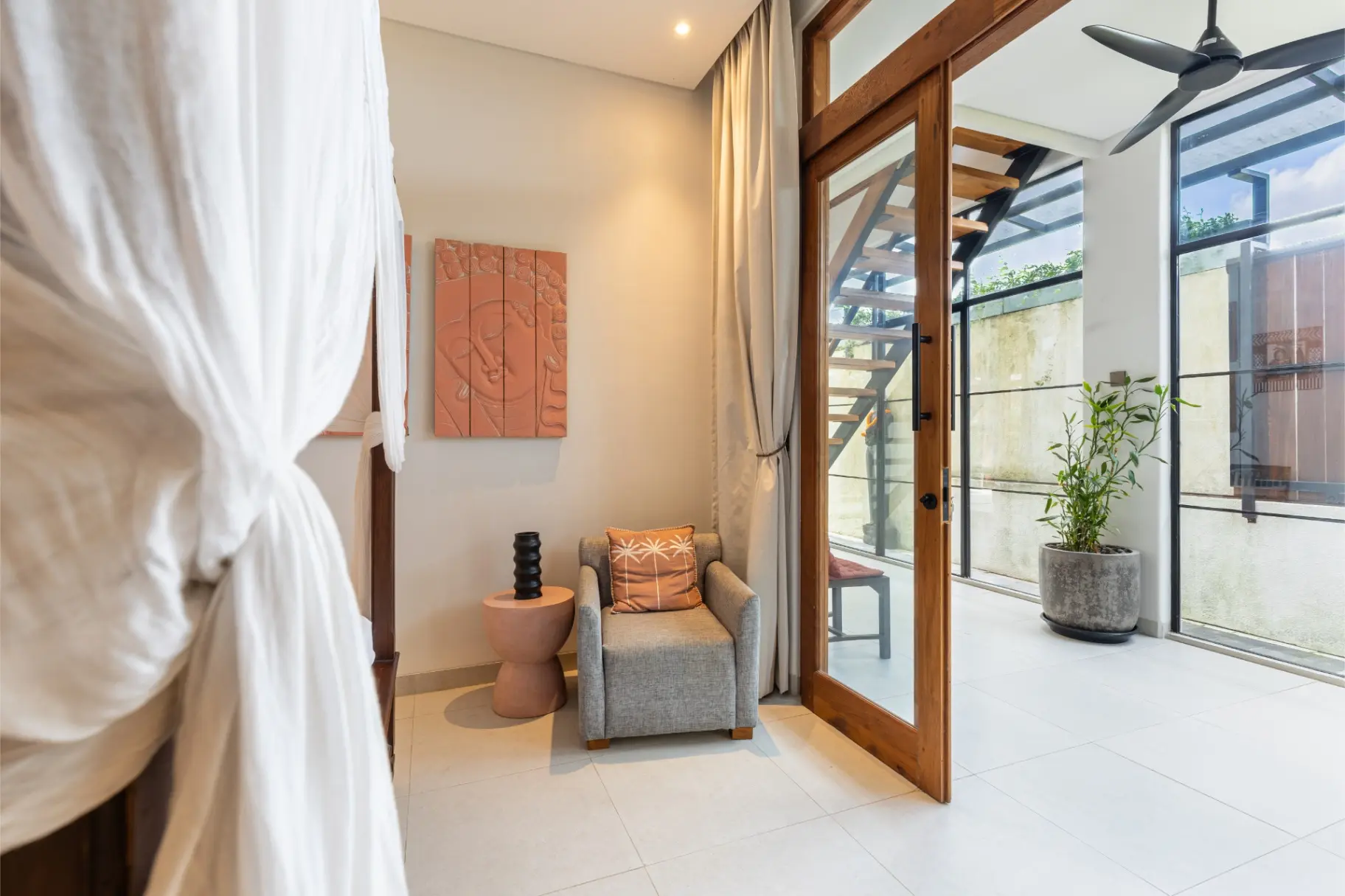 Casa Doreena - 3BR with Pool and Paddy, Canggu, 3-bed villa for rent in Canggu – photo 7 of 15