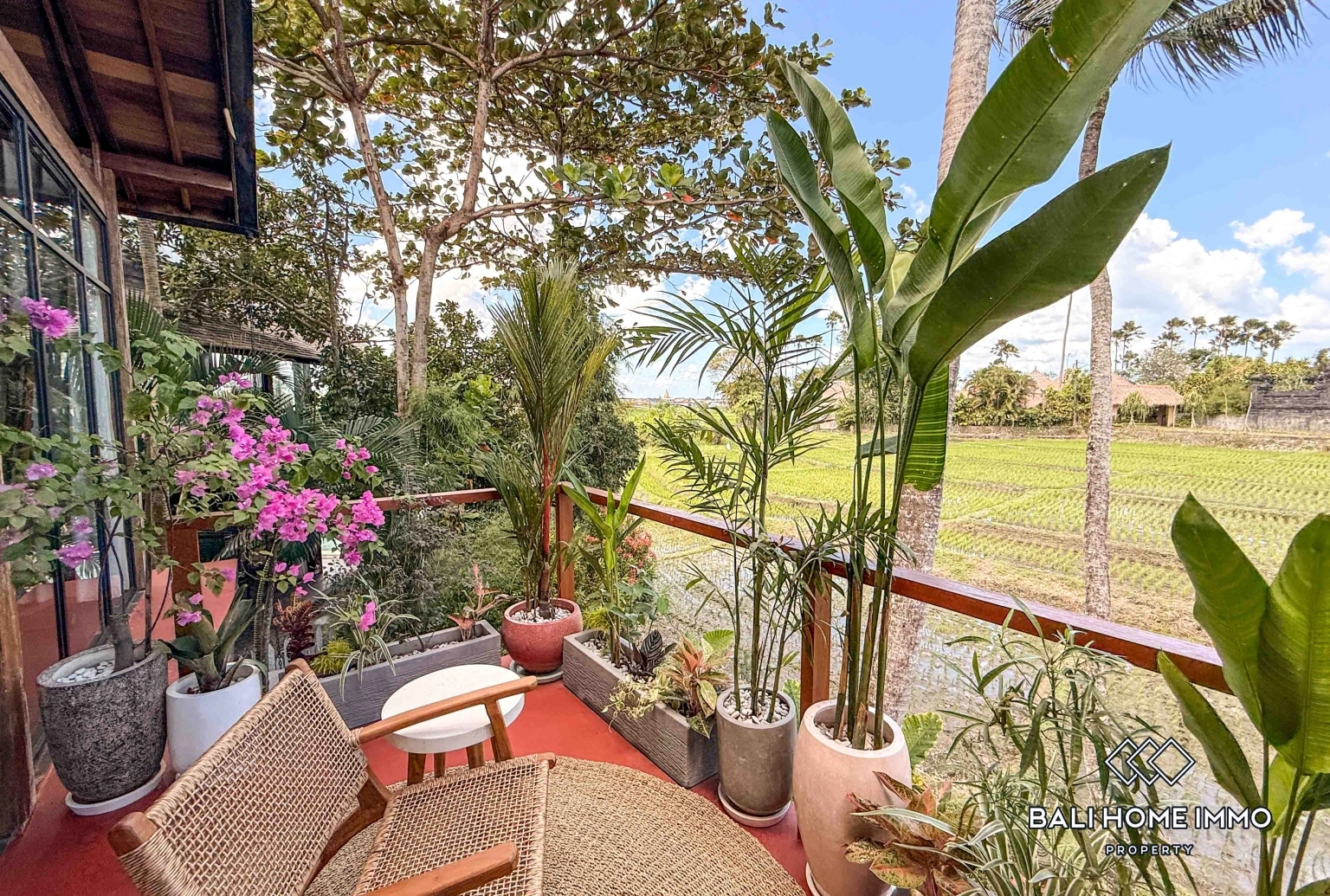 Ricefield view 2 Bedroom Villa in Cemagi Beachside, 2-bed villa for rent in Seseh – photo 9 of 14