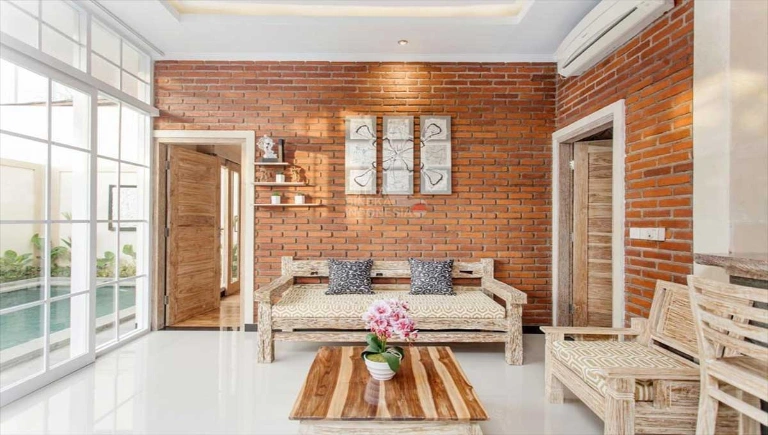 Villa For Rent 2 Bed In Padonan,Badung Bali, 2-bed villa for rent in Canggu – photo 4 of 15