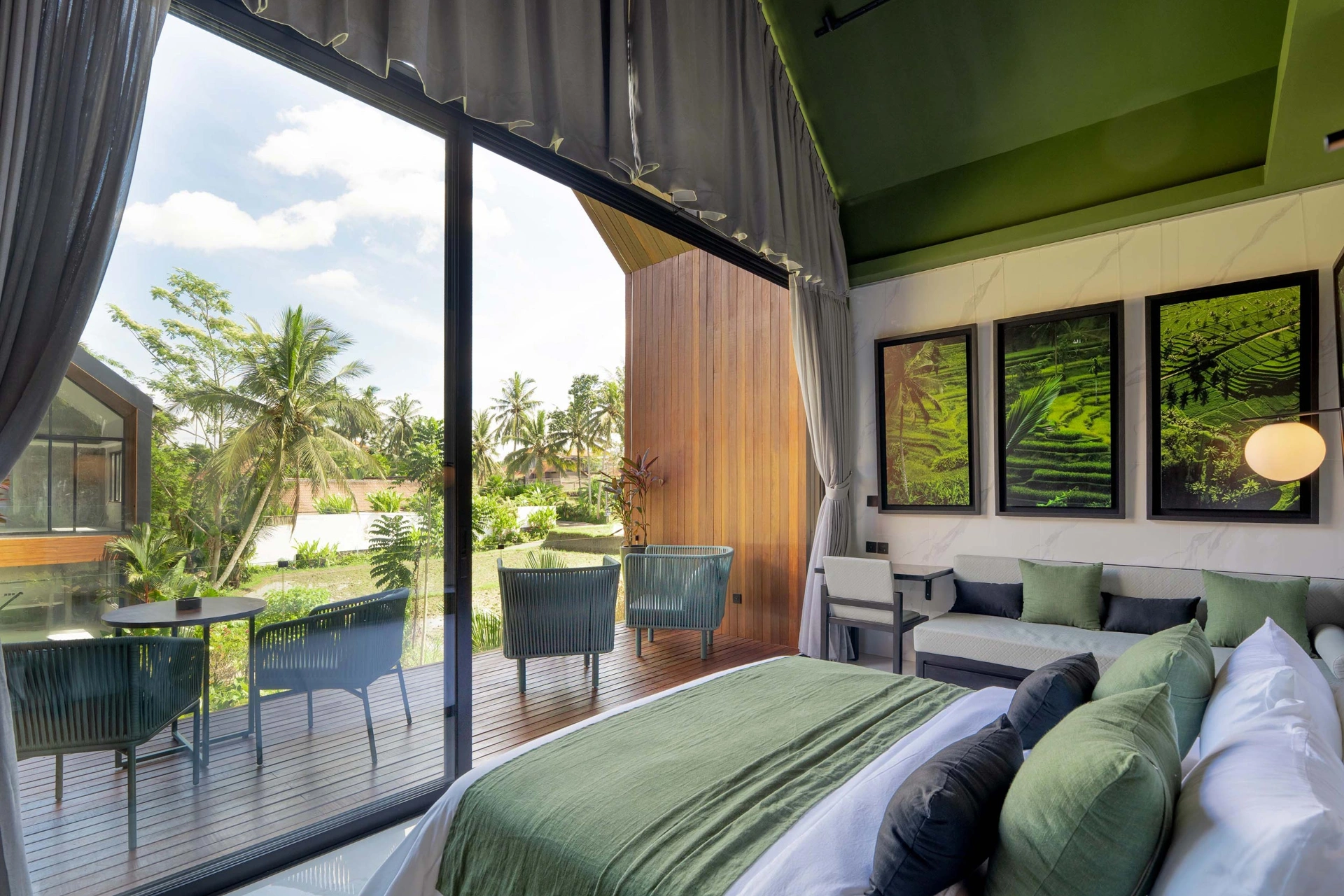 Ricefield Lagoon 1BR Villa 3 mins to Ubud Center, 1-bed villa for rent in Ubud – photo 2 of 15