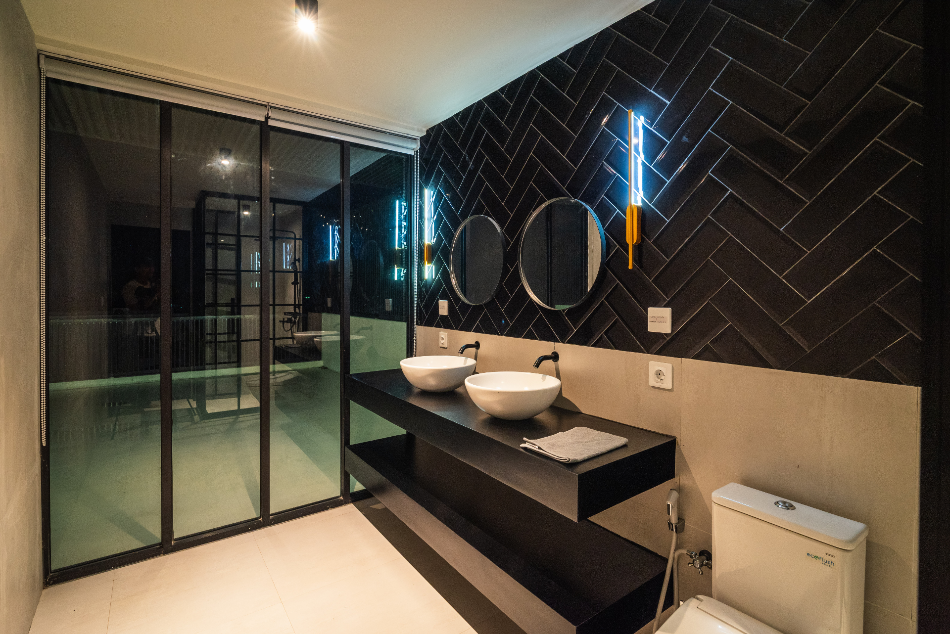 2BR Mediterranean Pool Villa with Rooftop and Sunset Views in Kedungu, 2-bed villa for rent in Tabanan – photo 12 of 15