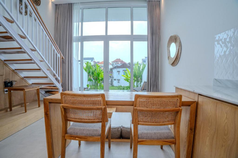 Stylish 1BR Loft Villa with Private Pool & Rice Terrace View Canggu, Bali, 1-bed villa for rent in Canggu – photo 14 of 15