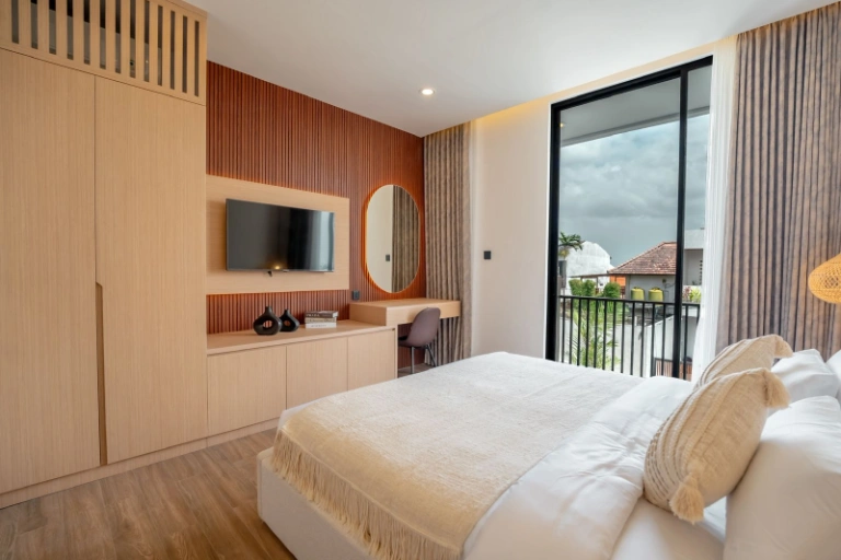 This brand new 3 bedroom villa in Umalas is now available for rent, 3-bed villa for rent in Canggu – photo 8 of 15
