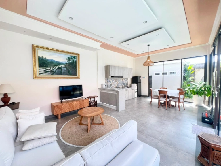 3BR VILLA FOR RENT Babakan, Canggu Beautiful Rice Field View, 3-bed villa for rent in Canggu – photo 4 of 15