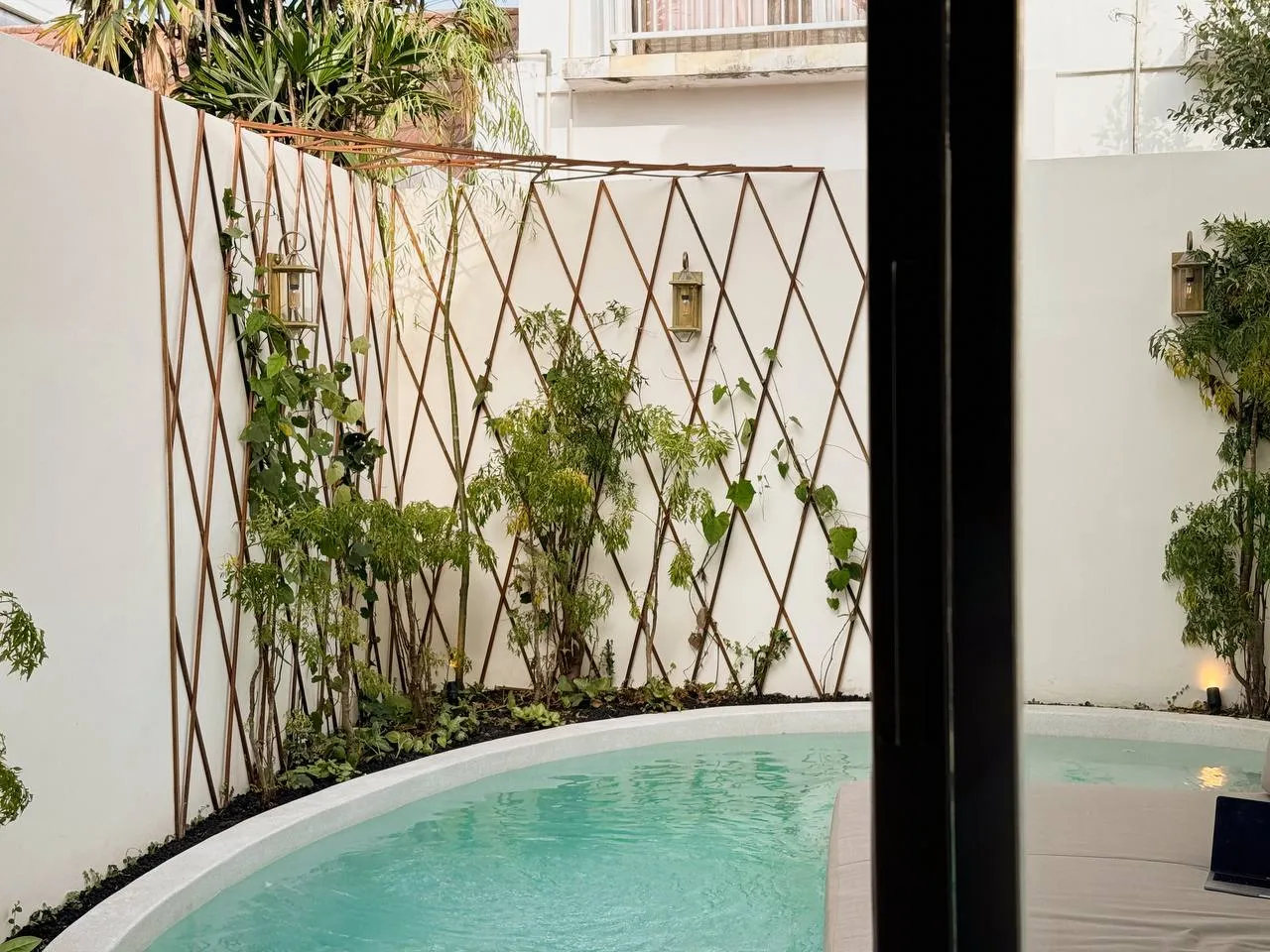 Park 97 - Sunlit Bohemian Villa with Private Pool in Canggu, 2-bed villa for rent in Canggu – photo 2 of 15