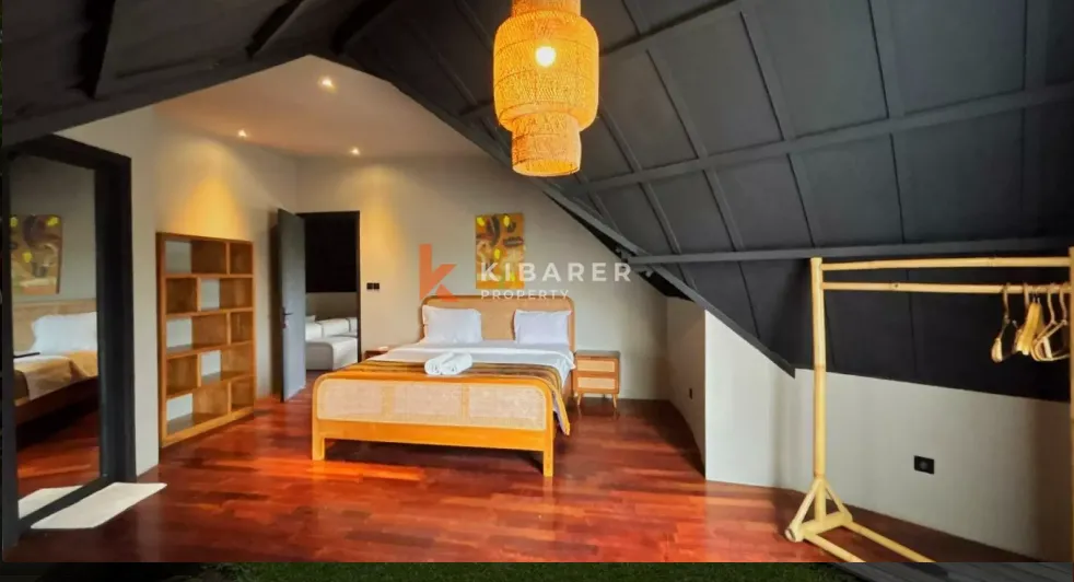 Tropical 4BR Villa with Expansive Garden & Pool in Sought-After Umalas, 4-bed villa for rent in Seminyak – photo 6 of 15