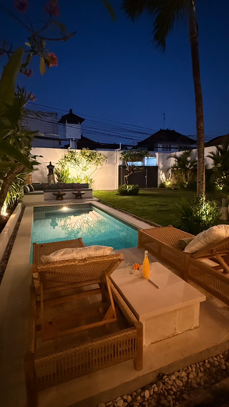 Beautiful 3-bedroom Villa for Rent — Bidadari, Seminyak, 3-bed villa for rent in Seminyak – photo 9 of 15