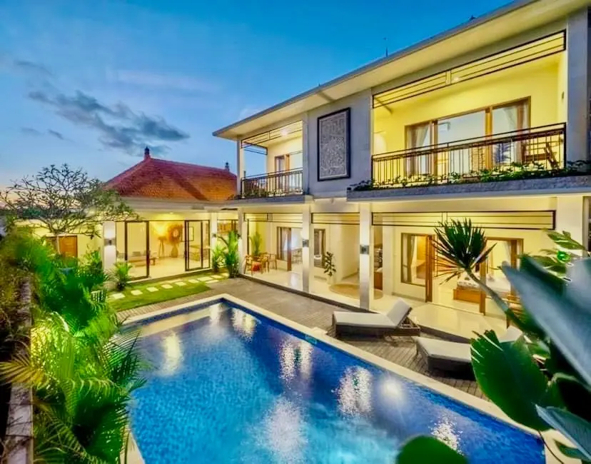 Spacious 4BR Villa w/ Private Pool and Sunset Views, 4-bed villa for rent in Canggu – photo 3 of 10
