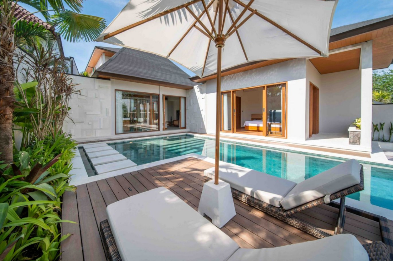 2-Bedroom Villa with Rice Fields View – Tumbak Bayuh, 2-bed villa for rent in Pererenan – photo 7 of 14