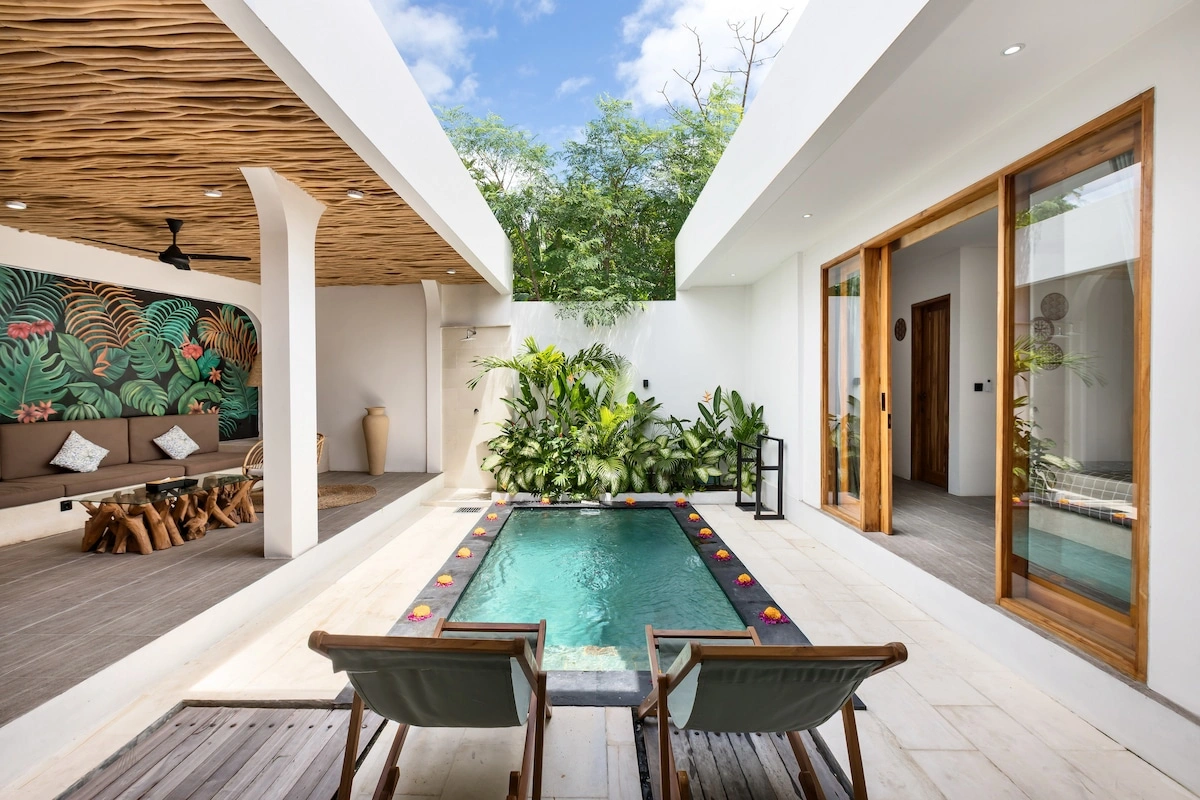 Villa Maya - 1BR Villa l Private Swimming Pool & Sunken Lounge, 1-bed villa for rent in Canggu – photo 15 of 15