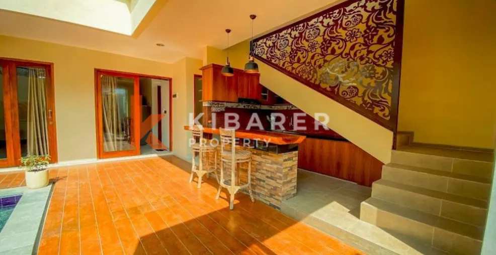 Comfortable Two Bedroom Enclosed Living Room Villa in Sanur, 2-bed villa for rent in Sanur – photo 8 of 11