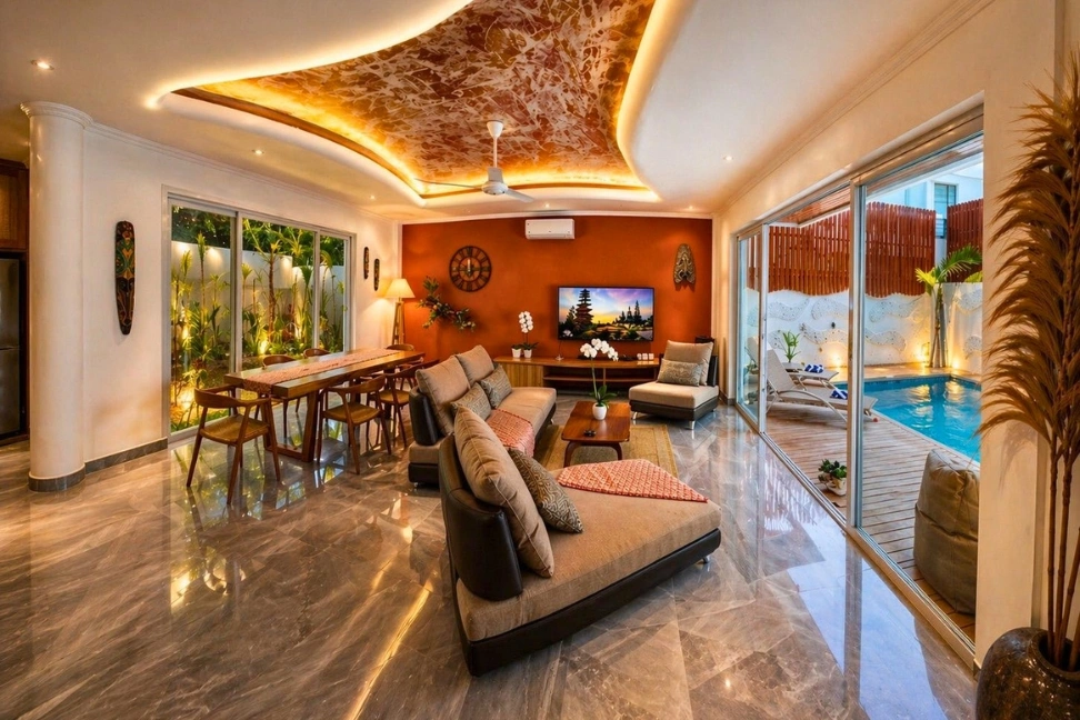 Price Drop - 3BR Modern Villa for Rent, 3-bed villa for rent in Canggu – photo 2 of 12