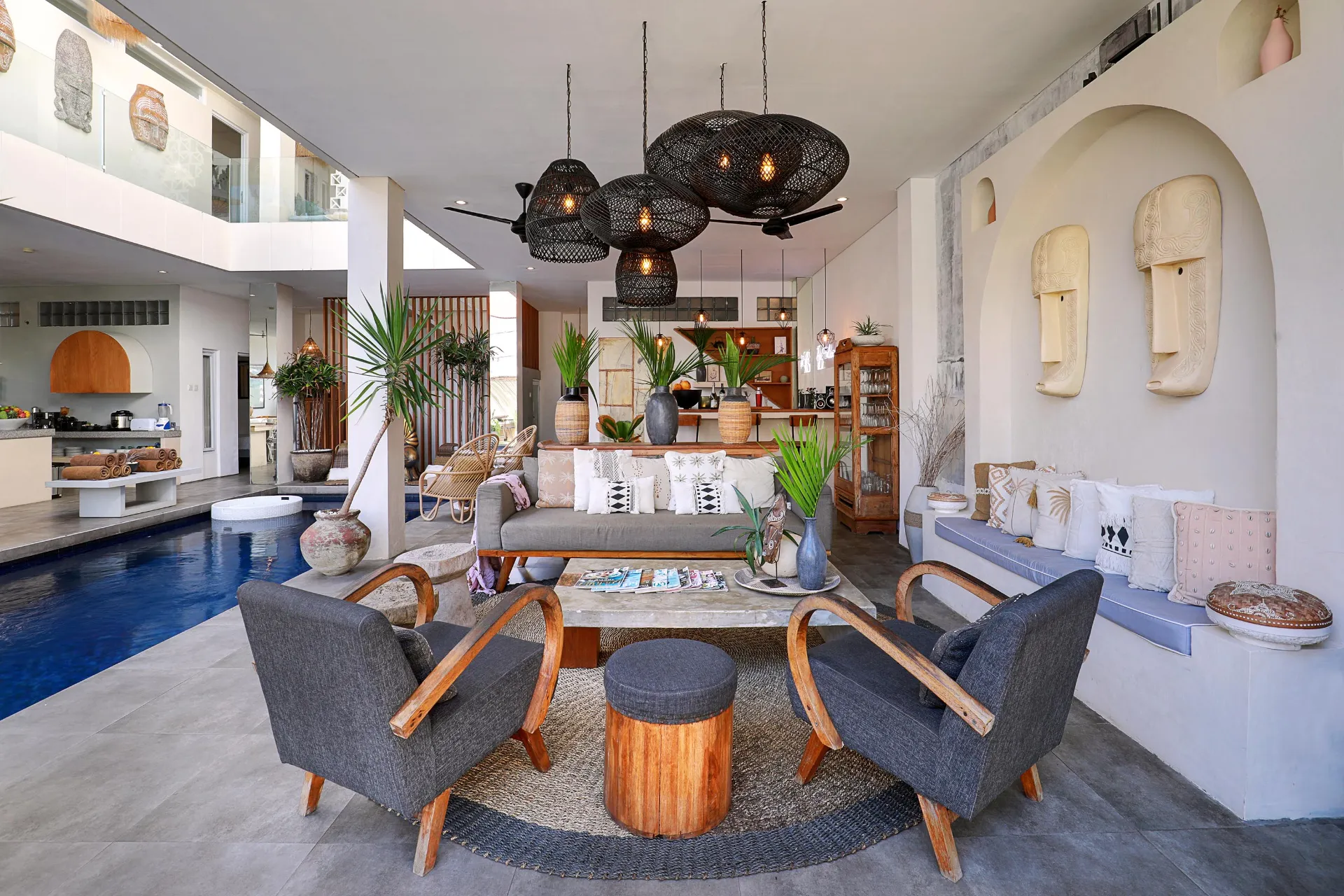 6BR Luxury Villa Seminyak 2 mins walk to beach sleeps 14 w/ private chef/butler, 6-bed villa for rent in Seminyak – photo 11 of 15