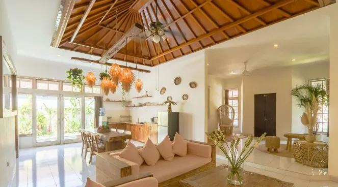 Villa Rental Sanur Bali - Charming 3BR Close to Sunrise Beach, 3-bed villa for rent in Sanur – photo 5 of 15