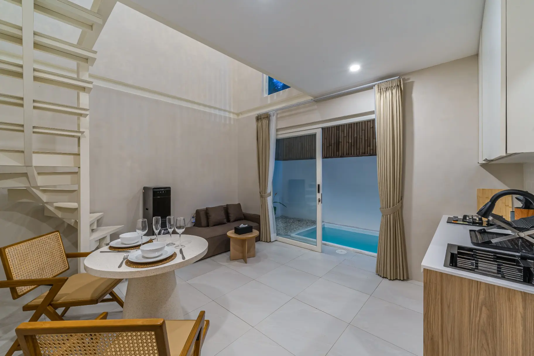 Villa Bingin 13 - Sleek 1BR Retreat w/ Plunge Pool in Bingin, 1-bed villa for rent in Uluwatu – photo 6 of 15
