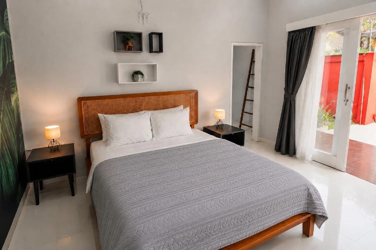 Villa For Rent 2 Bed In Umalas,Kerobokan Bali, 2-bed villa for rent in Canggu – photo 12 of 15