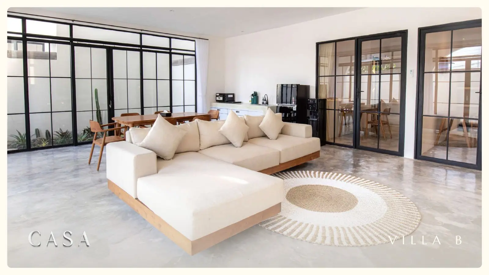 Modern 3BR Villa w/ Private Pool and Office, 3-bed villa for rent in Canggu – photo 3 of 10