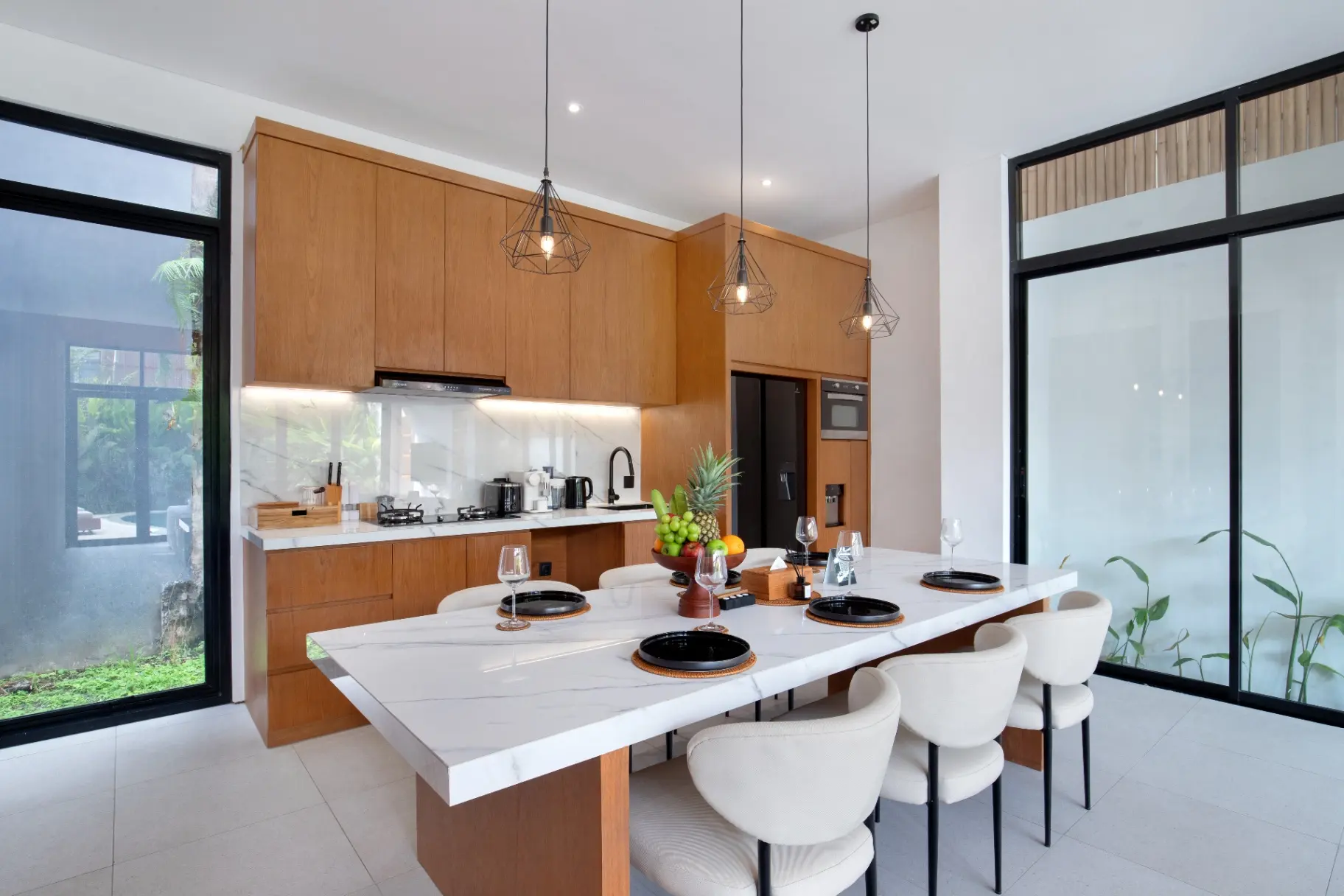 3BR Paradise Villa in Central of Canggu! +Rooftop & pool. Aquamarine Villa I, 3-bed villa for rent in Canggu – photo 8 of 15