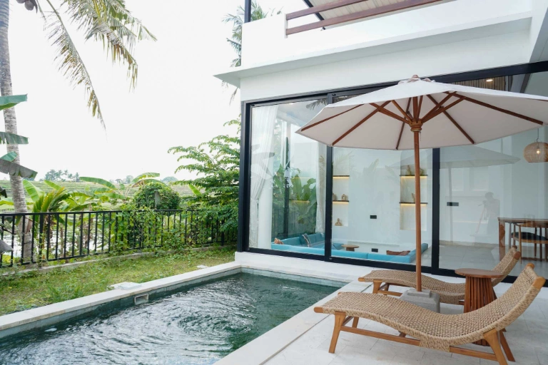 2BR Villa with Ricefield Surroundings in Kaba-Kaba, 2-bed villa for rent in Tabanan – photo 2 of 15