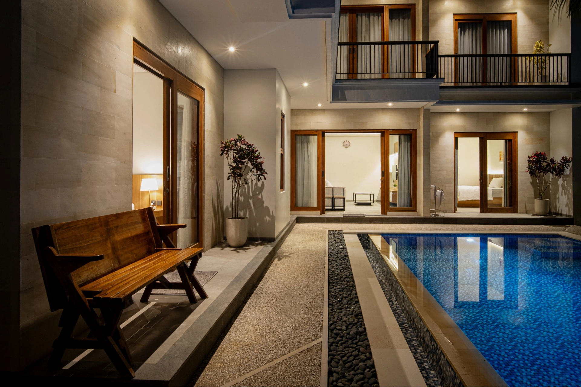4 bedroom villa in sanur with large pool, 4-bed villa for rent in Sanur – photo 6 of 15