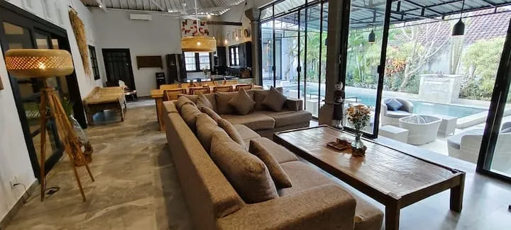 Villa For Rent 4 Bed In Umalas,Kerobokan Bali, 3-bed villa for rent in Canggu – photo 6 of 15