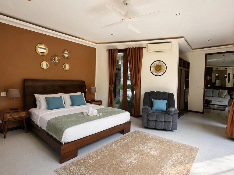 Beautiful 4-Bedroom Villa Sanctuary — Perfect for Family Living in North Canggu, 4-bed villa for rent in Canggu – photo 6 of 15