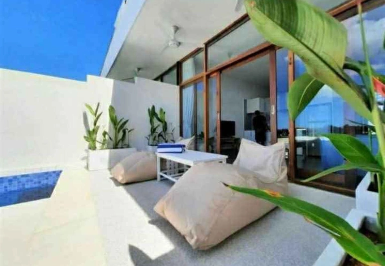 *Modern studio villa in Canggu* Great location on Jl Kayu Tulang. Private pool., 1-bed villa for rent in Canggu – photo 8 of 15