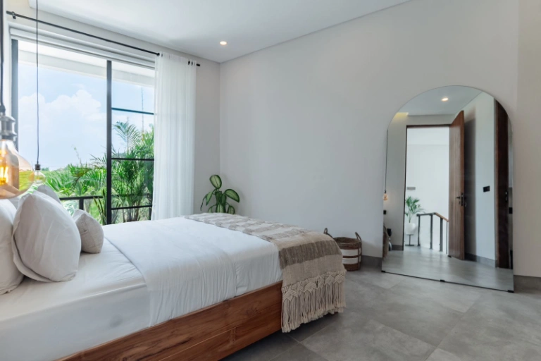 Tranquily Modern 2 Bedrooms Villa with Rice Field View in Buduk - Canggu, 2-bed villa for rent in Canggu – photo 2 of 11